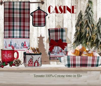 SET STROFINACCIO+CUCCHIAIO NATALE CASINE Tellini S.r.l. Ingrosso Abbigliamento